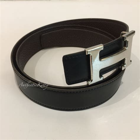 hermes belt black silver buckle|Hermes kelly belt black.